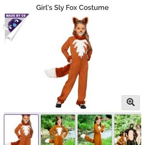 Halloween fox costume 🦊